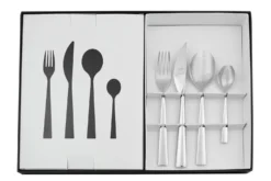 Ménagère 24 pièces Mepra Energia en acier inox 18/10