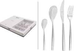 Ménagère 24 pièces Mepra Stiria en acier inox 18/10