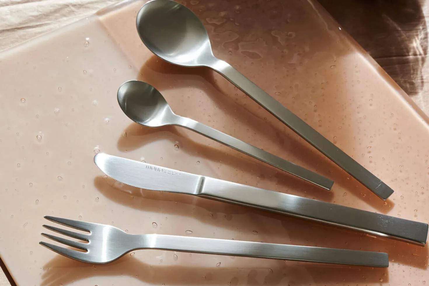 Ménagère 24 pièces Mono A couteau à lame courte