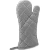 Moufle anti-chaleur professionnelle coton et aluminium (260°C) 30cm
