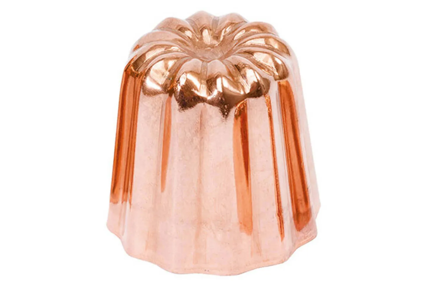 Moule à cannelé en cuivre diamètre 45mm