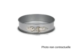 Moule à charnière anti-adhésif fond amovible 16cm
