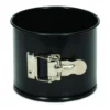 Moule à charnière haut anti-adhésif fond amovible noir 16cm
