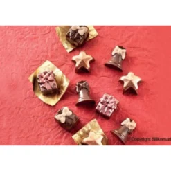 Moule à chocolat silicone Silikomart Easy Choc spécial Noël 214X106 mm