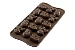 Moule à chocolat silicone Silikomart Easy Choc spécial Noël 214X106 mm