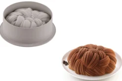 Moule 3D Silikomart Wooly en silicone effet tricot
