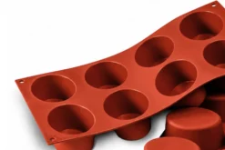Moule en silicone professionnel Silikomart Silicon Flex 300x175mm 8 formes ovales