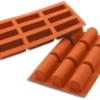 Moule en silicone professionnel Silikomart Silicon Flex 9 bûchettes 300 x 175mm