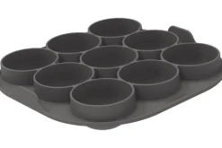 Moule en silicone professionnel Silikomart Silfry spécial AirFryer 9 œufs