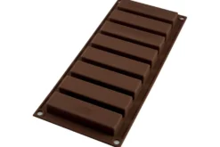Moule en silicone professionnel Silikomart 8 barrettes de chocolat