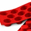 Moule en silicone professionnel Silikomart Silicon Flex 300x175mm 11 mini muffins 5cm