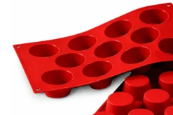 Moule en silicone professionnel Silikomart Silicon Flex 300x175mm 11 mini muffins 5cm
