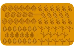 Moule en silicone professionnel Silikomart Naturae Jardin 470x270mm 68 feuilles