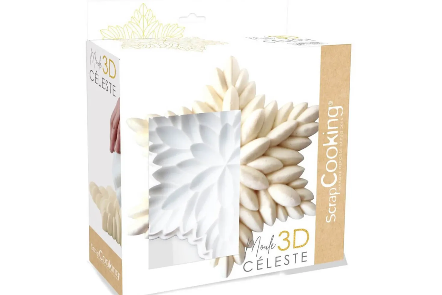 Moule à entremets Céleste 3D Scrapcooking en silicone