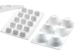Moule 6 fragrances Silikomart en silicone blanc