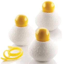 Moule 6 fragrances Silikomart en silicone blanc