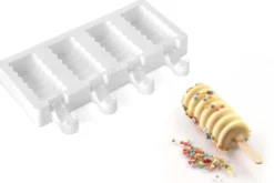 Moule à glaces en silicone Silikomart Mini Tango - 4 empreintes