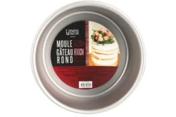 Moule à gâteau rond Patisdécor en aluminium 15,2x10cm