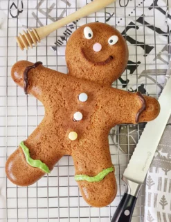 Moule à gâteau Scrapcooking en silicone - Bonhomme pain d'épice