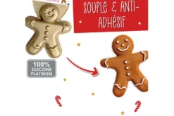 Moule à gâteau Scrapcooking en silicone - Bonhomme pain d'épice