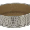 Moule à manqué De Buyer démontable inox + 2 feuilles cuisson