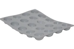 Moule mini demi sphères en silicone De Buyer Elastomoule 20 ou 24 empreintes