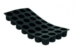 Moule pour 28 mini cannelés bordelais De Buyer Moul'flex 1977.01 en silicone