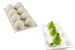Moule silicone 3D Silikomart Dolce Tartufo 8 portions