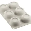 Moule silicone 3D Silikomart Mini dot 6 portions