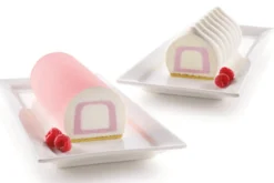 Moule Silikomart Inserto Buche & Cake double insert en silicone 3D