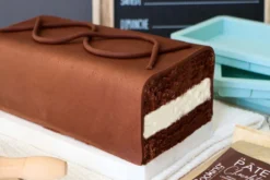 3 Moules Scrapcooking Layer Cake en silicone 25x10cm