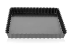 Moule à tarte carré De Buyer à fond amovible