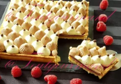 Moule à tarte maison cannelé carré Gobel anti-adhérent avec fond mobile