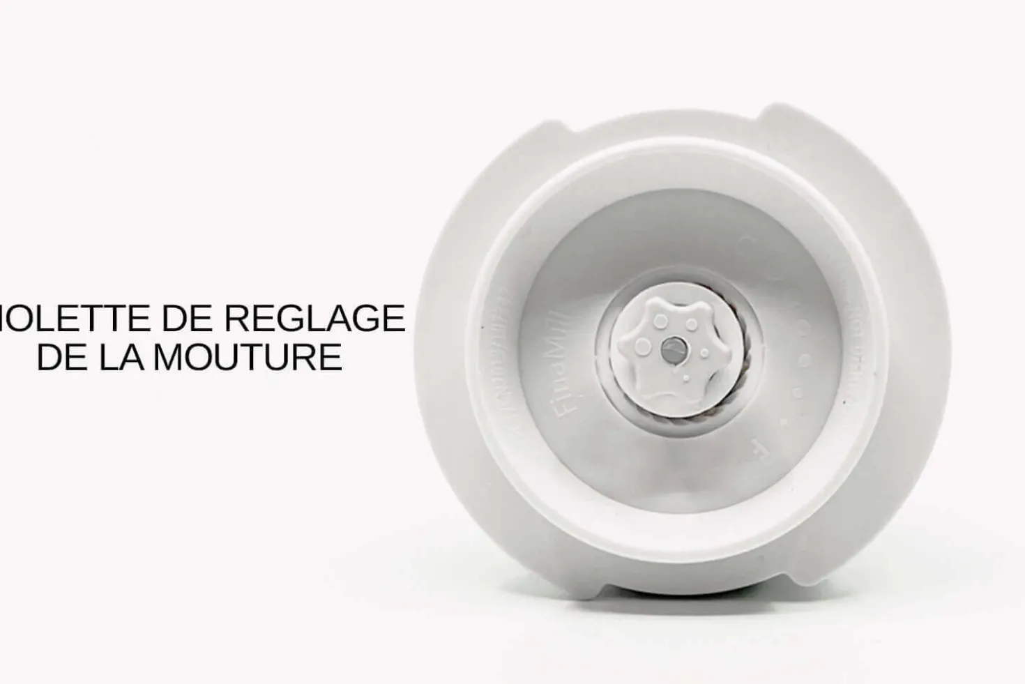 Moulin à épices électrique rechargeable Finamill PRO Plus inox + 2 capsules de broyage
