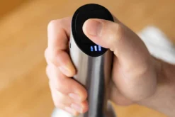 Moulin à épices électrique rechargeable Finamill PRO Plus inox + 2 capsules de broyage