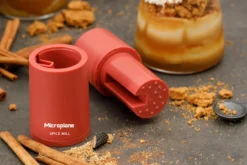 Moulin à épices Microplane 2-en-1 Rose à lèvres