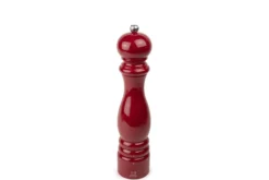 Moulin à poivre manuel Peugeot Paris U'Select en bois laqué rouge