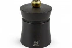 Moulin à poivre manuel Peugeot Baya en bois de hêtre chocolat 8cm