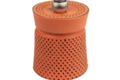 Moulin à poivre manuel Peugeot Bali Fonte en fonte orange 8cm
