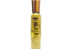 Moulin à sel aromatisé Savor&Sens saveur citron et thym - 385g