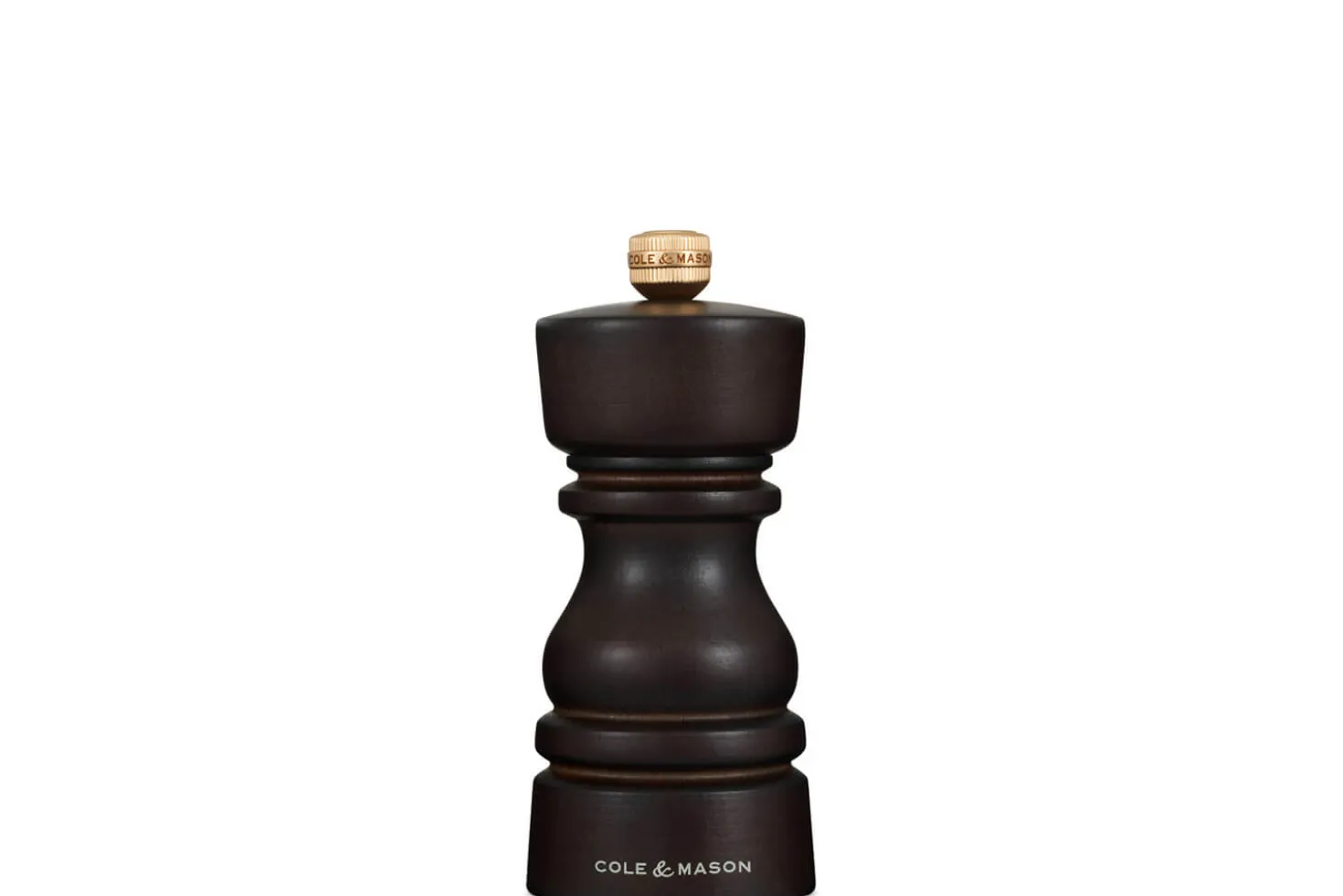 Moulin à sel Cole & Mason London couleur chocolat