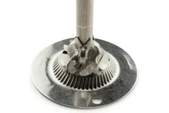 Moulin à sel sec manuel Peugeot Bistro en bois de hêtre noir mat 10cm