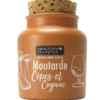Moutarde traditionnelle Savor&Sens aux Cèpes et au Cognac - 110g