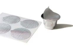 80 opercules autocollantes de rechange pour kit de capsules de café Gefu Conscio