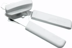 Ouvre-boîte KitchenCraft en acier inox et ABS blanc