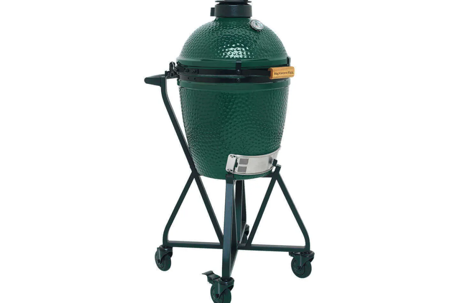 Pack Big Green Egg Medium barbecue + convEGGtor + chariot à roulettes