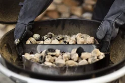 Paire de gants Rösle en cuir pour le barbecue - Taille unique XL