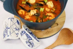 Paire de maniques en coton Cookut pour l'Incroyable Cocotte à personnaliser