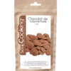 Palets de chocolat au lait Scrapcooking de couverture 190g