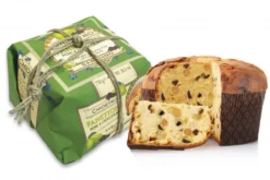 Panettone Chiostro Di Saronno poire et chocolat 750g haut de gamme - Fabrication italienne artisanale